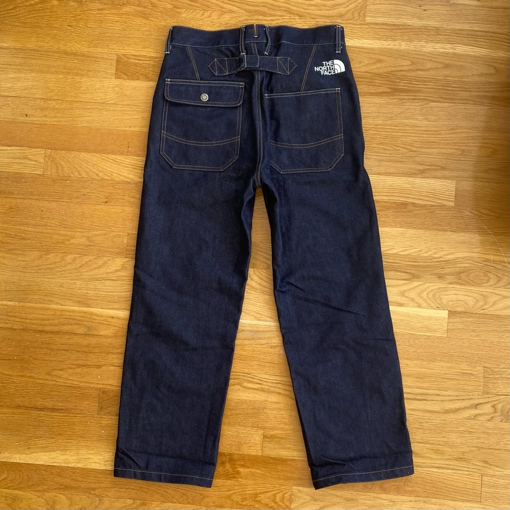 JUNYA WATANABE COMME des GARÇONS THE NORTH FACE Dark Denim Straight Leg Jeans S